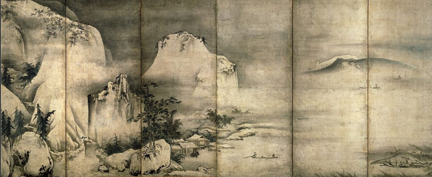 shubun landscape of the four seasons left 1110